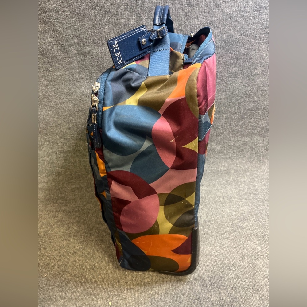 TUMI Soft Case Carry-on Colorful Multicolor Luggage - Picture 10 of 16